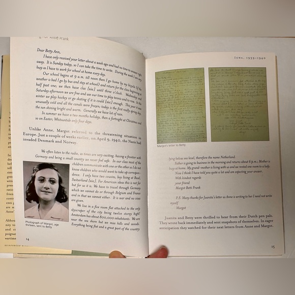 Searching for Anne Frank, Letters from Amsterdam to Iowa. Book - Picture 3 of 4